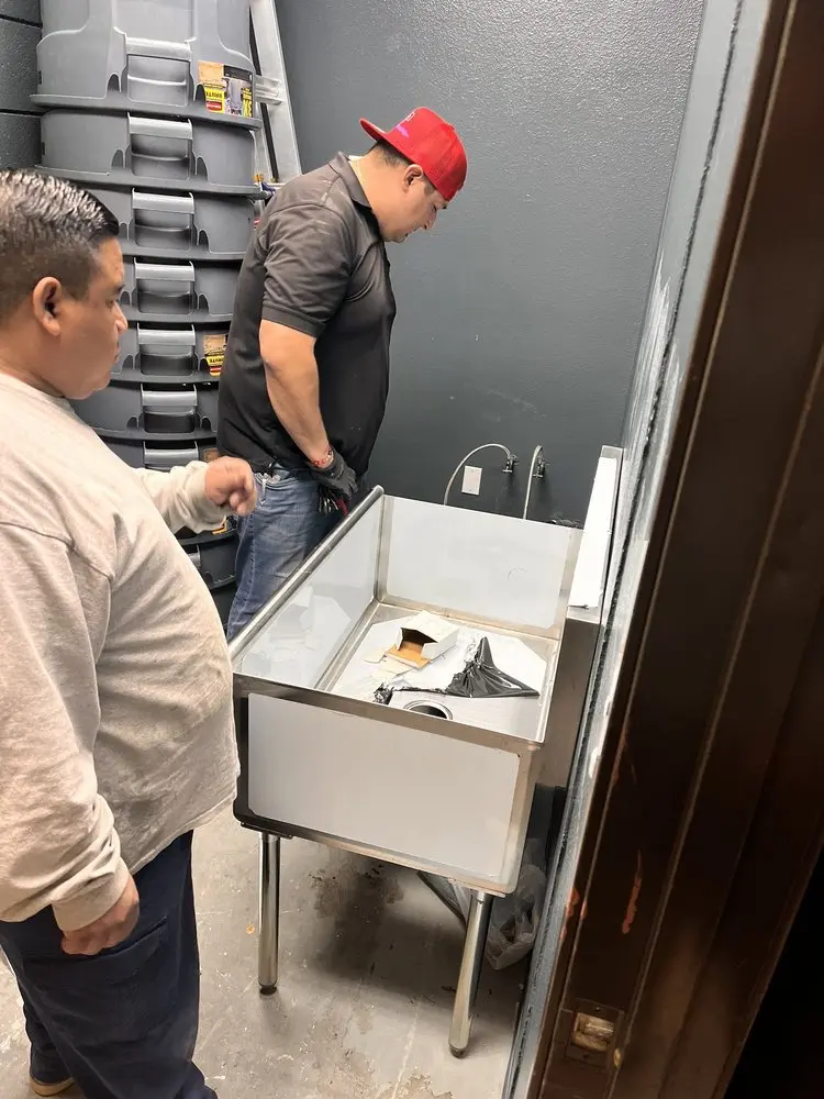 Commercial plumbing and sink installation in Monterey Park